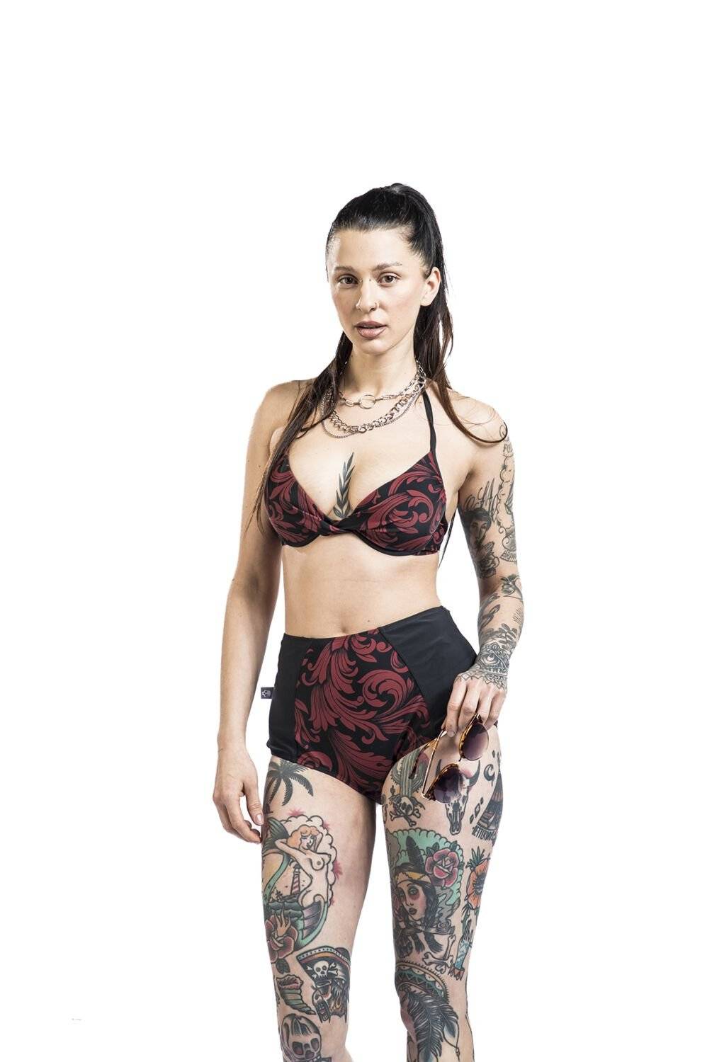 EMP Bikini-Unterteil Schwarz Von Black Premium By EMP