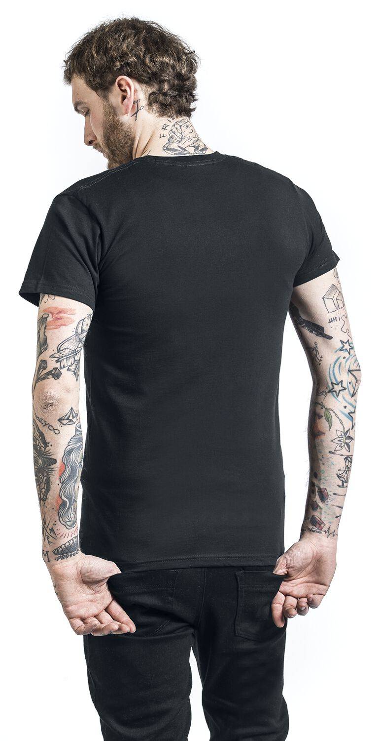 EMP "Black Is My Happy Colour" T-Shirt Schwarz Von Sprüche