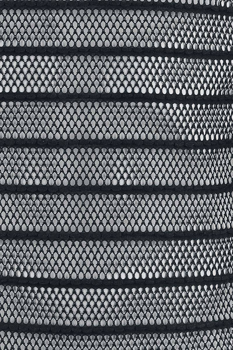 EMP "Black Mesh Shirt" T-Shirt Schwarz Von Banned Alternative