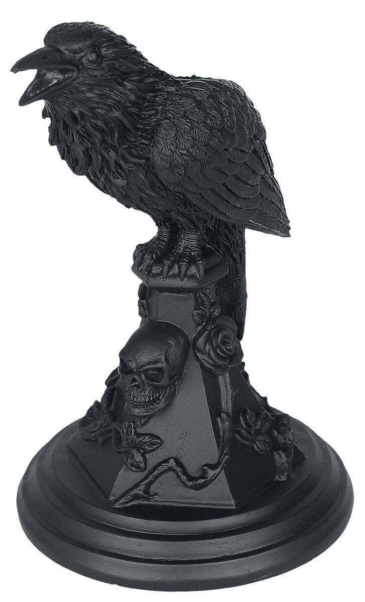 EMP "Black Raven Kerzenhalter" Kerzenständer von Alchemy England
