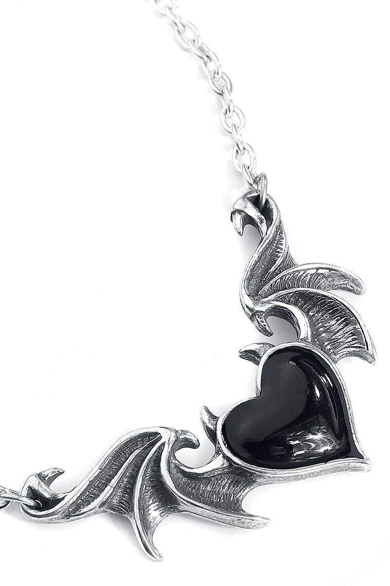 EMP "BlackSoul" Halskette Schwarz/silberfarben Von Alchemy Gothic
