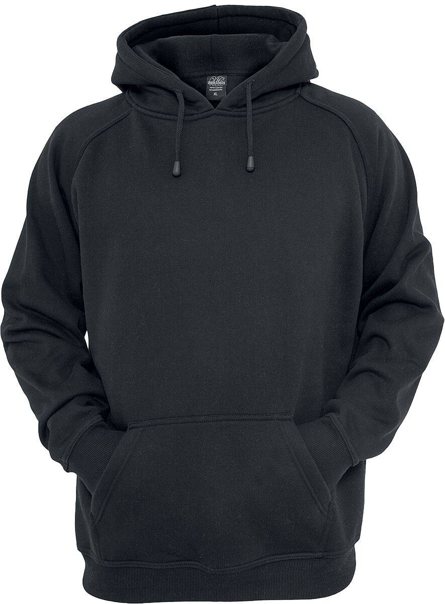 EMP "Blank Hoody" Kapuzenpullover schwarz von Urban Classics