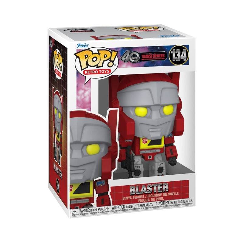 EMP "Blaster Vinyl Figur 134" Funko Pop! allover von Transformers