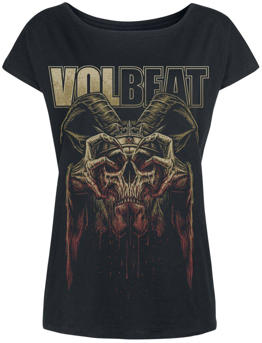 EMP "Bleeding Crown Skull" T-Shirt schwarz von Volbeat