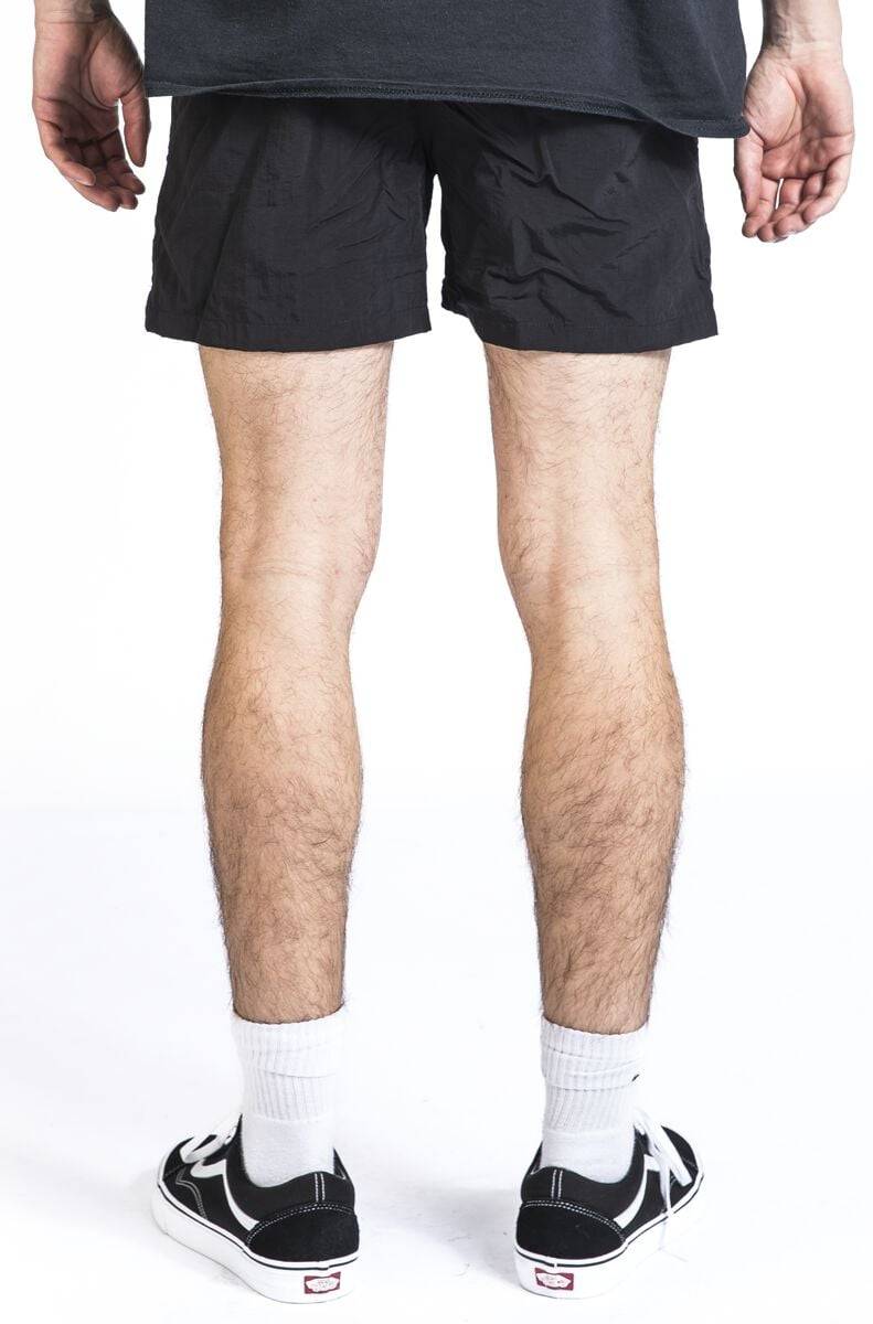 EMP "Block Swim Shorts" Badeshort Rot Von Urban Classics
