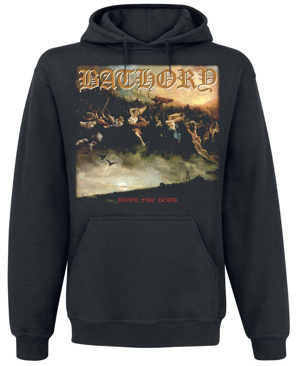 EMP "Blood Fire Death" Kapuzenpullover schwarz von Bathory