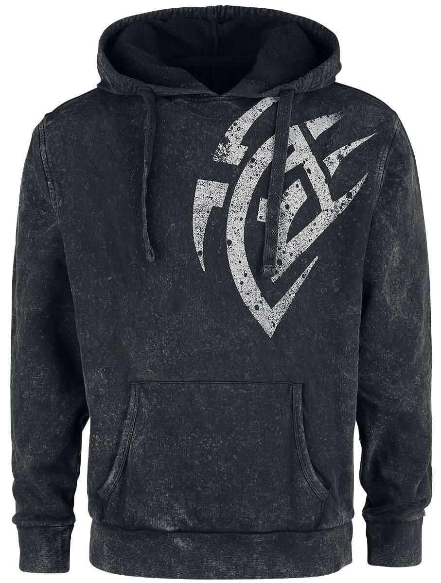 EMP "Bloody Scratch" Kapuzenpullover grau von Outer Vision