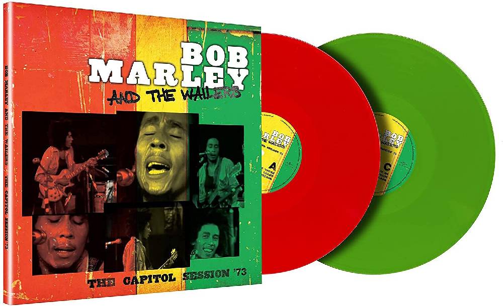 EMP "Bob Marley & The Wailers - The Capitol Session '73" LP rot/grün von Bob Marley