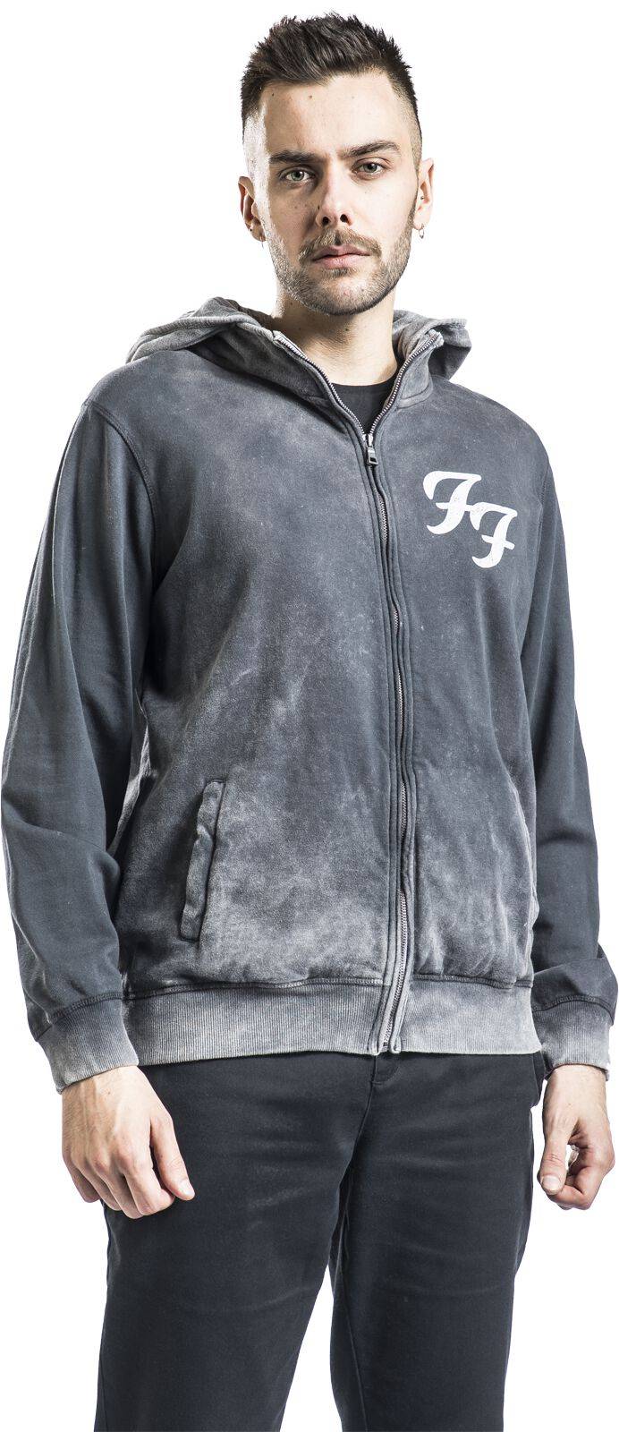 EMP "Bomb" Kapuzenjacke Grau/schwarz Von Foo Fighters