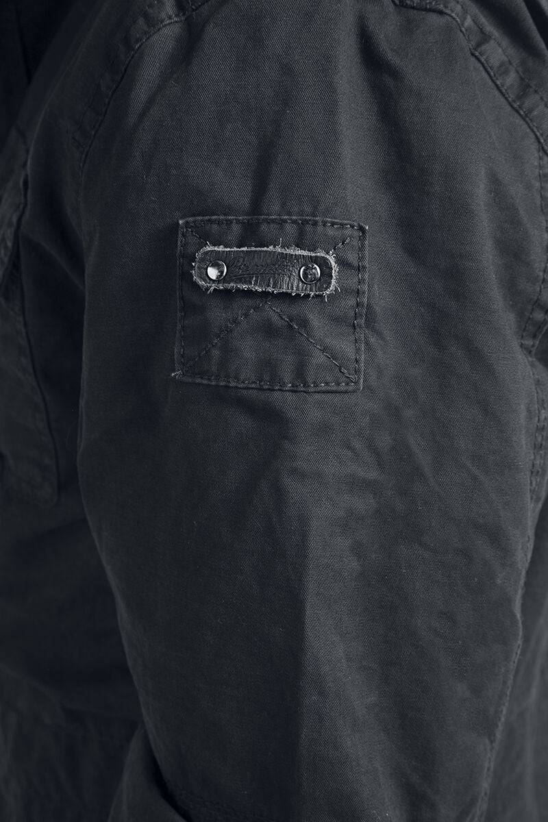 EMP "Britannia Jacket" Übergangsjacke Schwarz Von Brandit