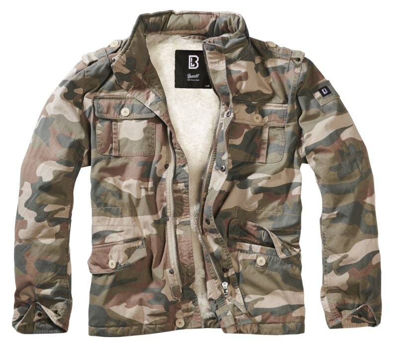 EMP "Britannia Winter Jacket" Winterjacke woodland von Brandit