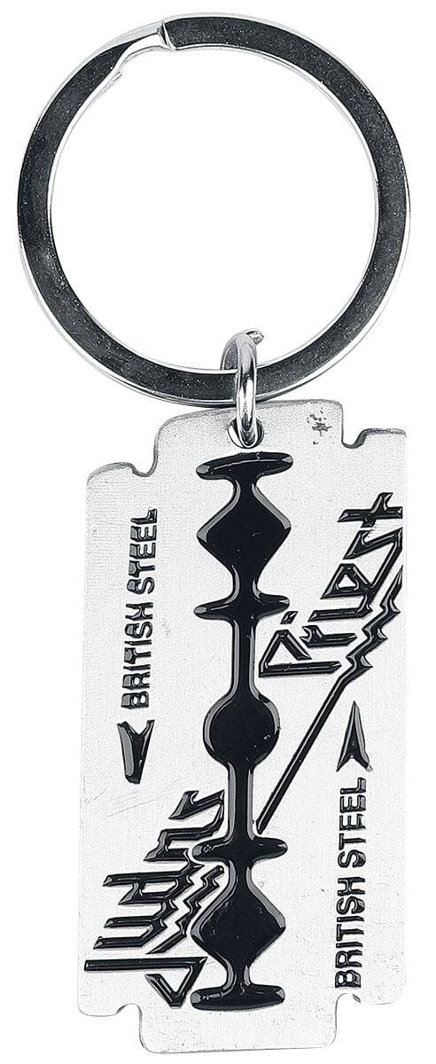 EMP "British Steel" Schlüsselanhänger schwarz/silberfarben von Judas Priest