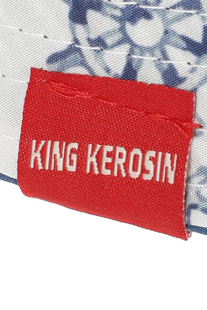 EMP "Bucket Hat Sailor" Hut Weiß/blau Von King Kerosin