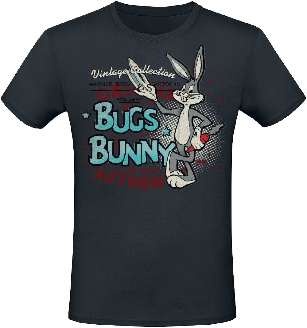 EMP "Bugs Bunny - Vintage Collection" T-Shirt schwarz von Looney Tunes