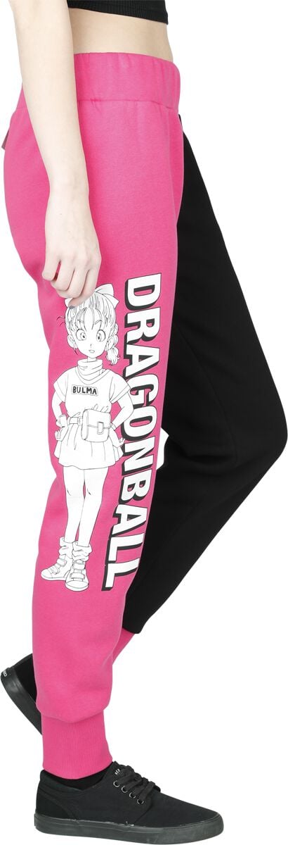 EMP "Bulma - Color Patchwork" Trainingshose Schwarz/pink Von Dragon Ball
