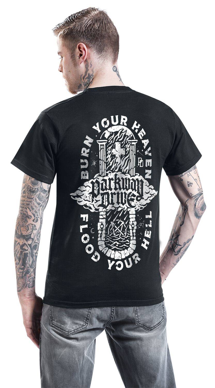 EMP "Burn Your Heaven" T-Shirt Schwarz Von Parkway Drive