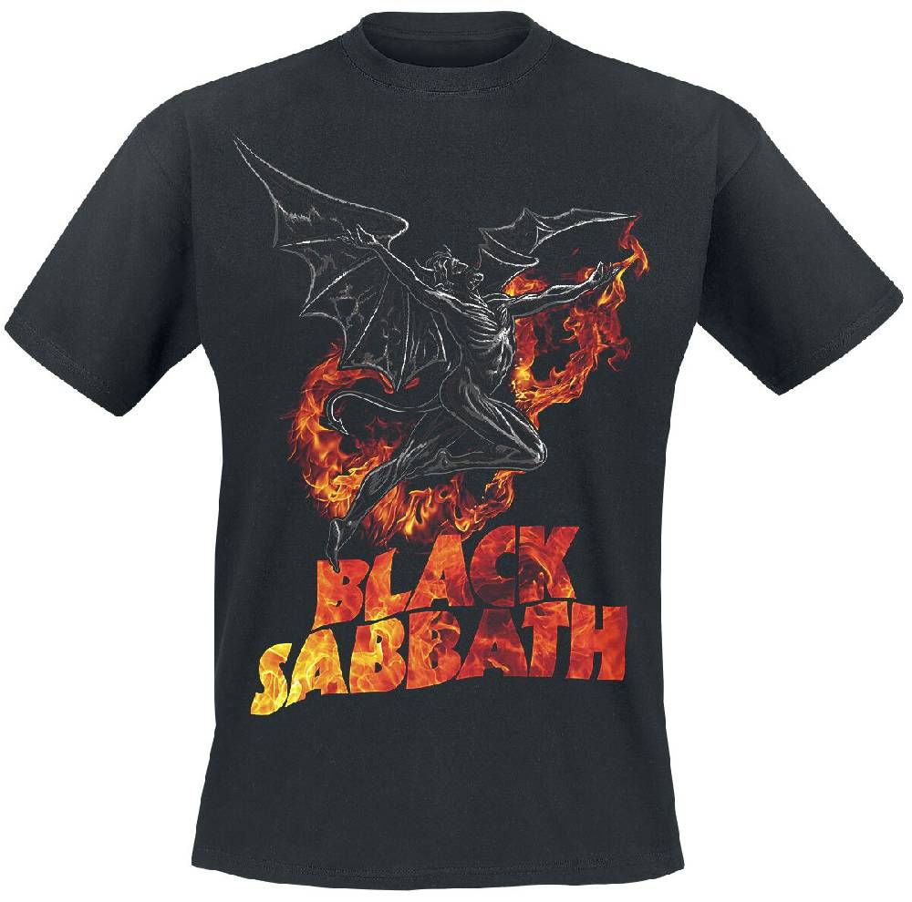 EMP "Burning Demon" T-Shirt schwarz von Black Sabbath