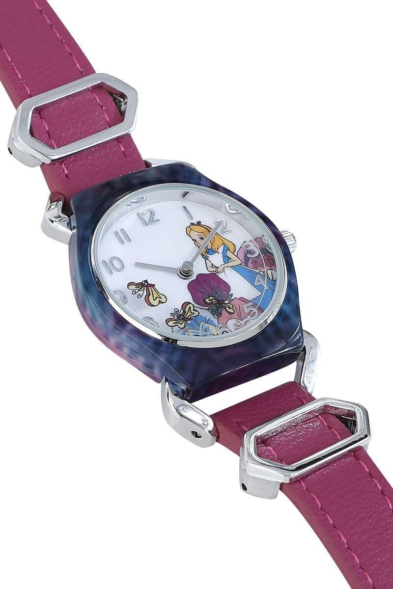 EMP "Butterflies And Flowers" Armbanduhren Multicolor Von Alice Im Wunderland
