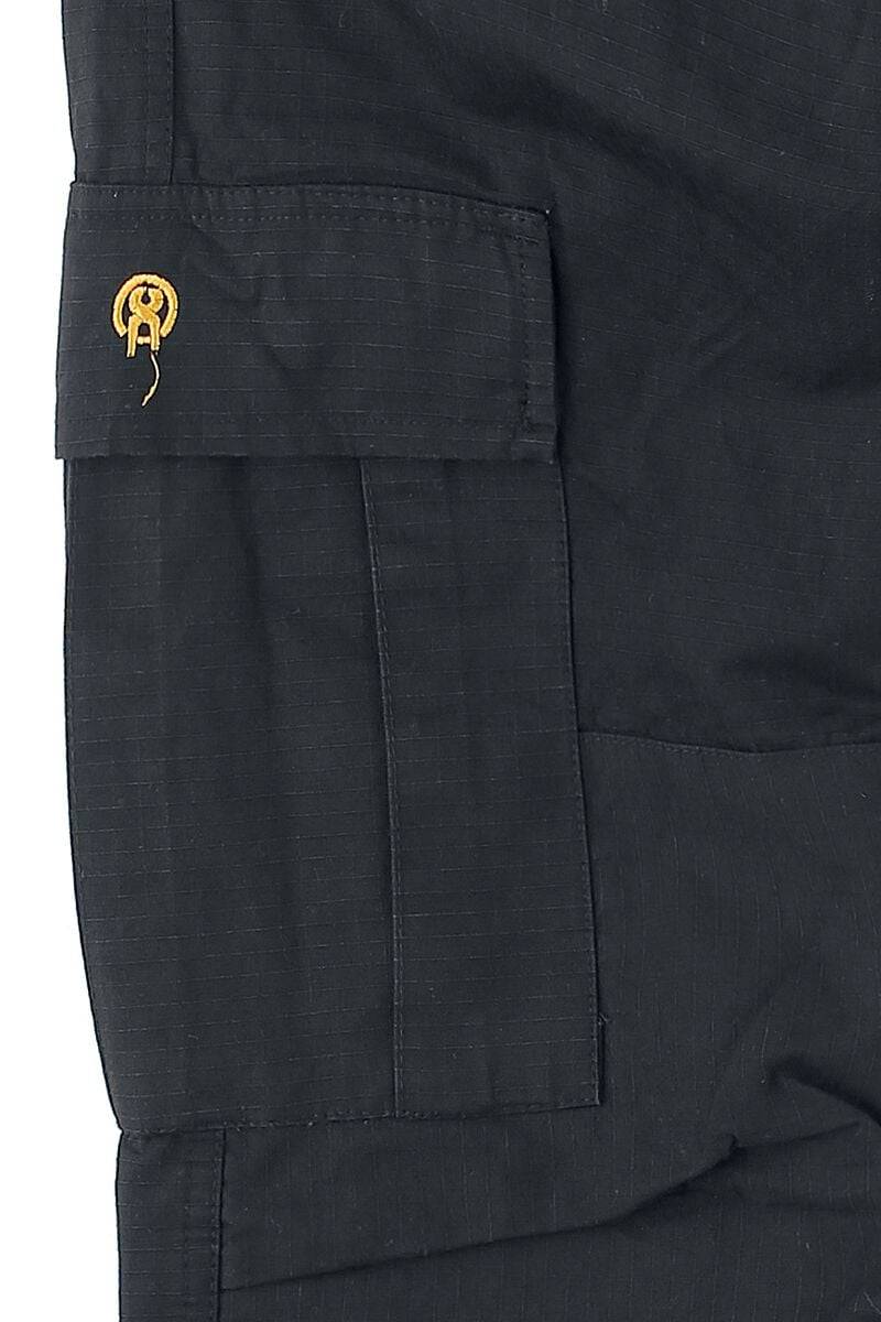 EMP "Caine Ripstop Cargo Pants" Cargohose Schwarz Von West Coast Choppers