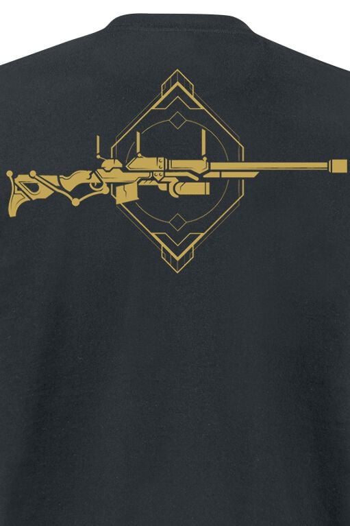 EMP "Caitlyn - Piltover Sheriff" T-Shirt Schwarz Von League Of Legends