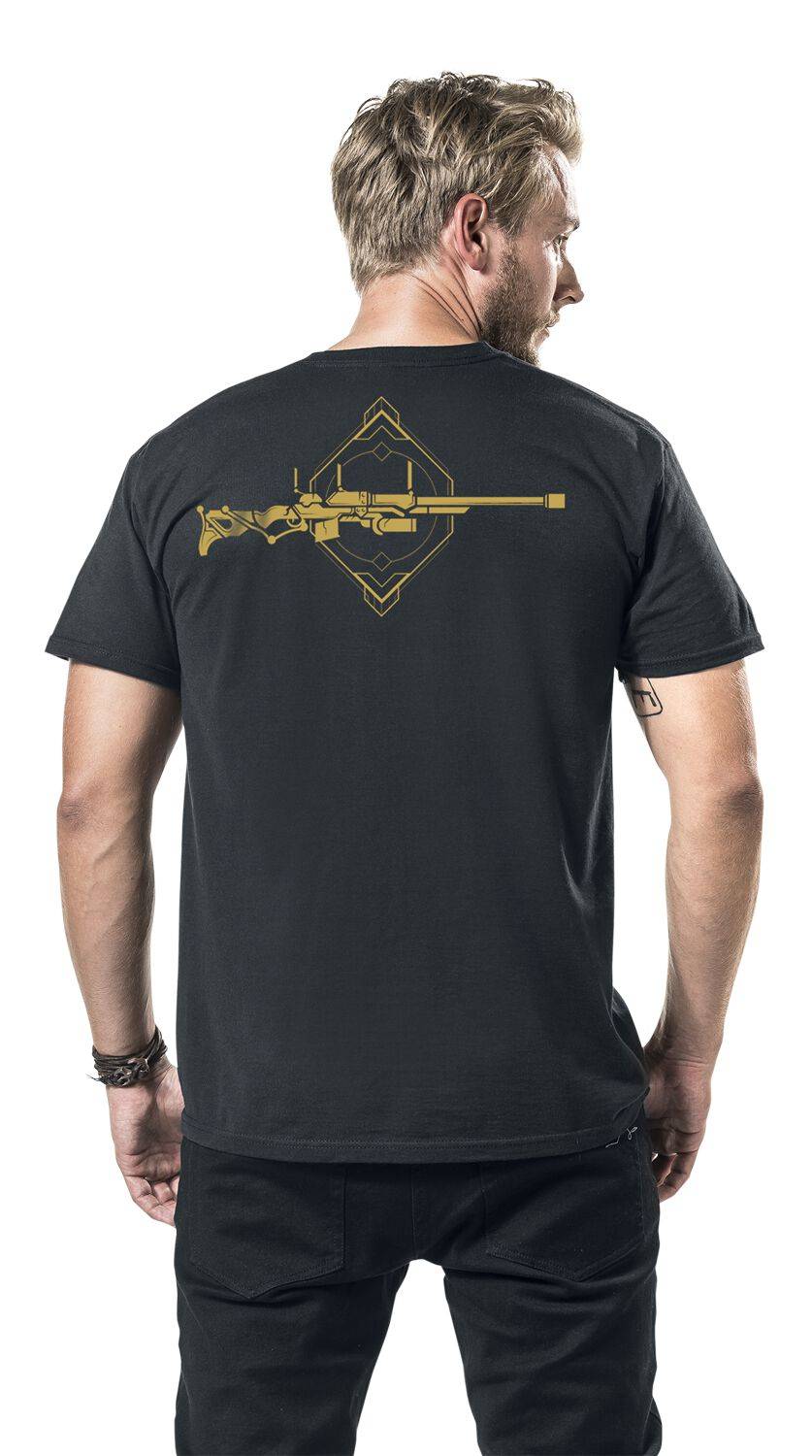 EMP "Caitlyn - Piltover Sheriff" T-Shirt Schwarz Von League Of Legends