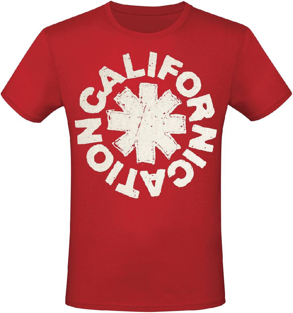 EMP "Californication" T-Shirt rot von Red Hot Chili Peppers
