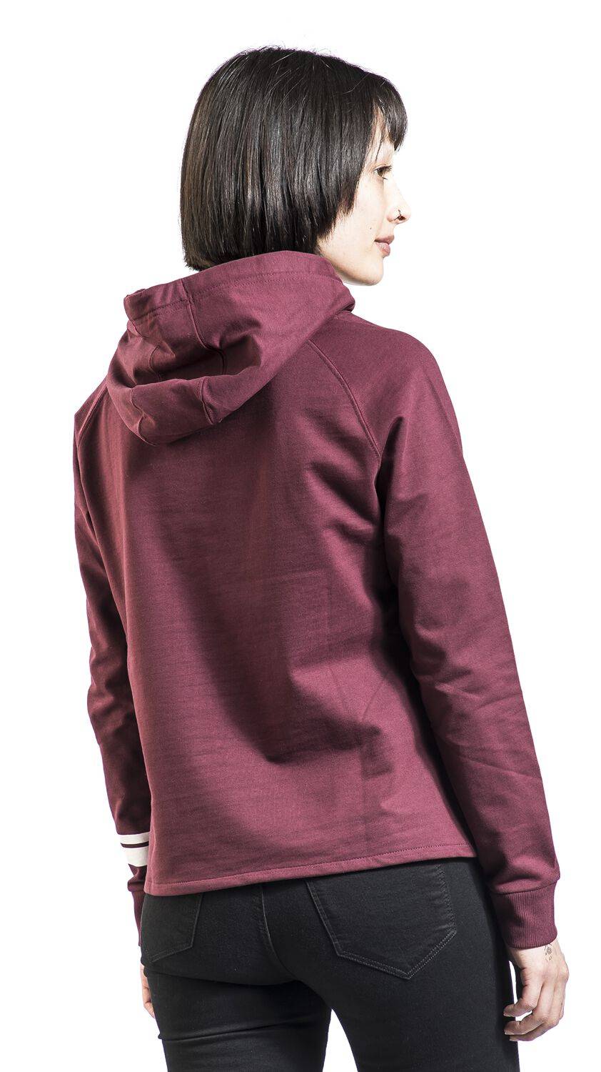 EMP "CALLANISH" Kapuzenpullover Dunkelrot Von Lonsdale London