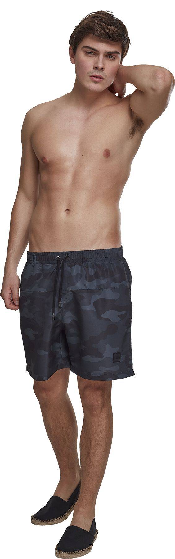 EMP "Camo Swim Shorts" Badeshort Darkcamo Von Urban Classics