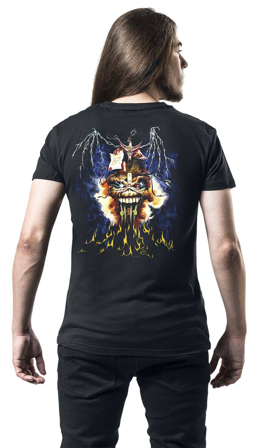 EMP "Can I Play With Madness" T-Shirt Schwarz Von Iron Maiden