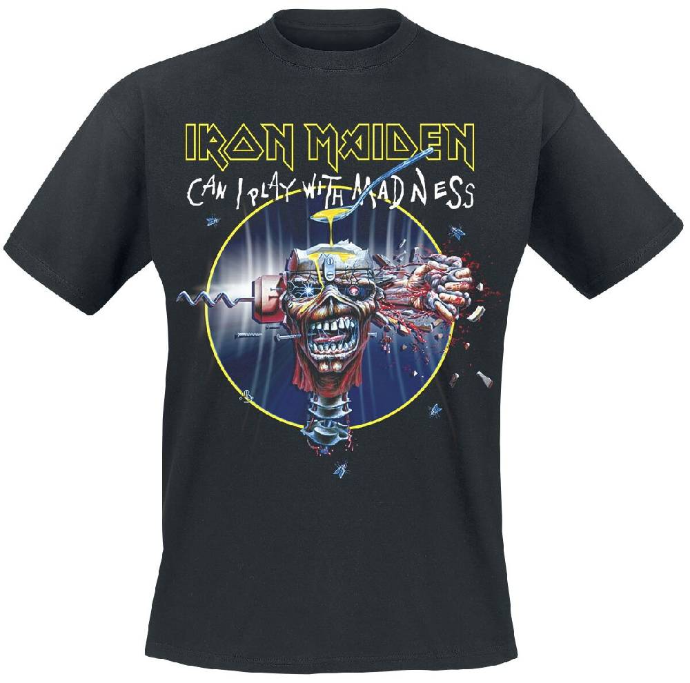 EMP "Can I Play With Madness" T-Shirt schwarz von Iron Maiden