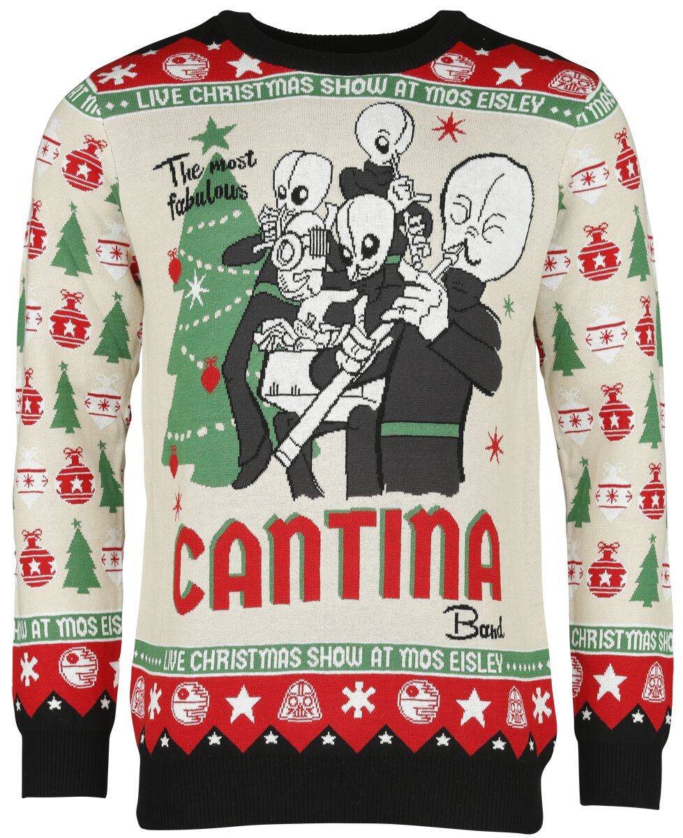 EMP "Cantina Band" Weihnachtspullover multicolor von Star Wars EMP "Cantina Band" Weihnachtspullover multicolor von Star Wars