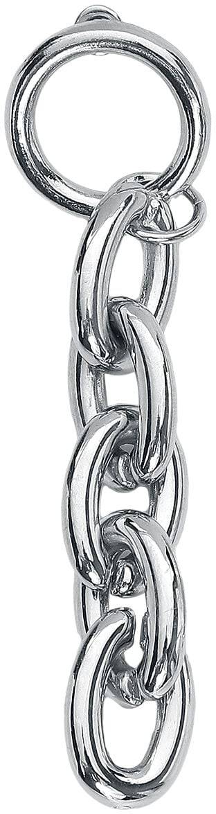 EMP "Carabiner Chain" Ohrring Silberfarben Von Black Premium By EMP