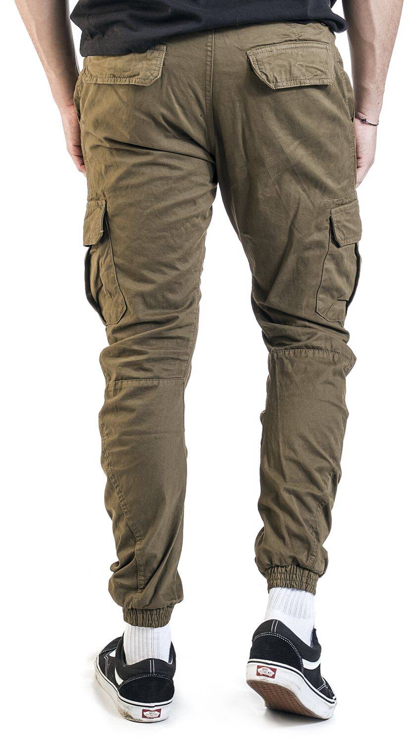 EMP "Cargo Jogging Pants" Cargohose Oliv Von Urban Classics