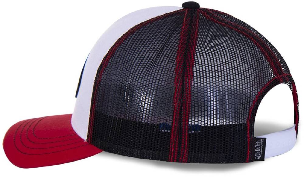 EMP "CASQUETTE VON DUTCH, BASEBALL AVEC FILET" Cap Weiß/rot Von Von Dutch