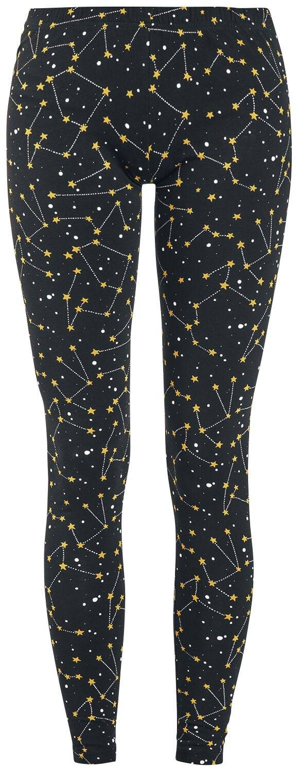 EMP "Celestial Stars Leggings" Leggings schwarz von Pussy Deluxe