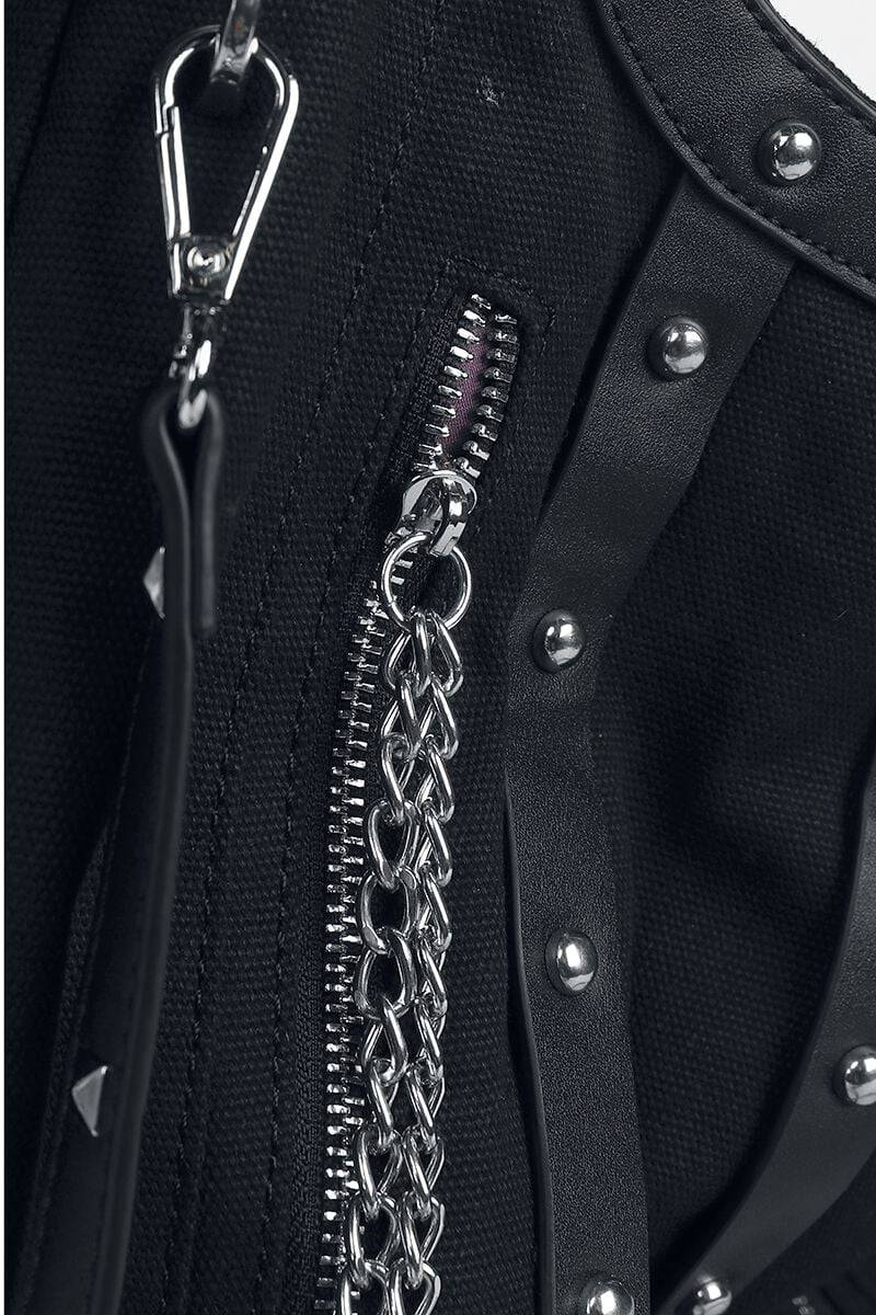 EMP "Chains" Handtasche Schwarz/silberfarben Von Jawbreaker