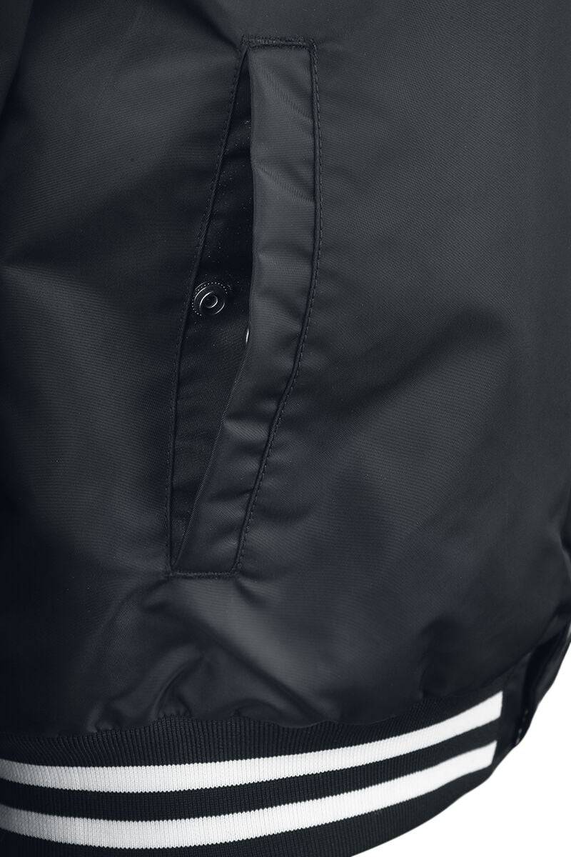 EMP "Chapman Jacket" Übergangsjacke Schwarz Von Vintage Industries