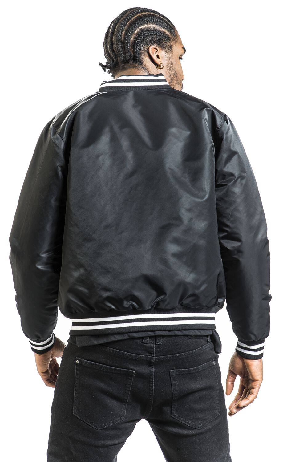 EMP "Chapman Jacket" Übergangsjacke Schwarz Von Vintage Industries