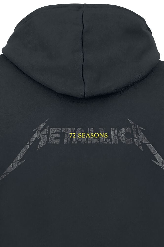 EMP "Charred 72 (M72)" Kapuzenpullover Schwarz Von Metallica