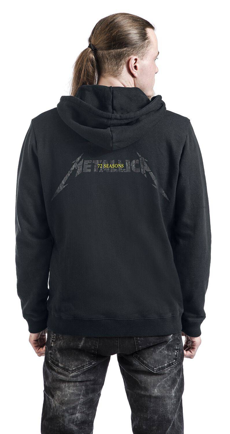 EMP "Charred 72 (M72)" Kapuzenpullover Schwarz Von Metallica
