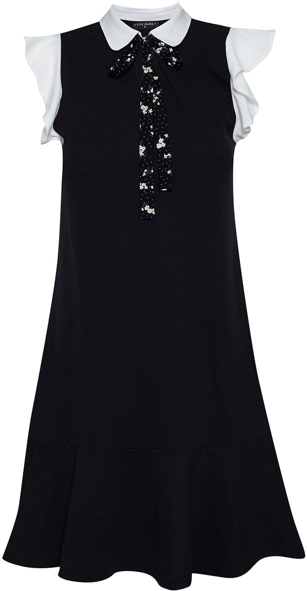 EMP "Chère Camille Dress" Kurzes Kleid schwarz/weiß von Vive Maria