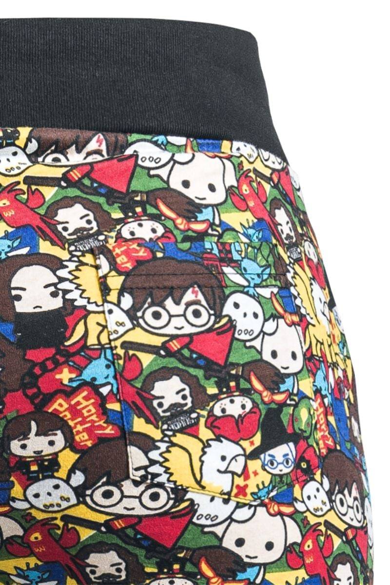 EMP "Chibi Allover" Pyjama-Hose Multicolor Von Harry Potter