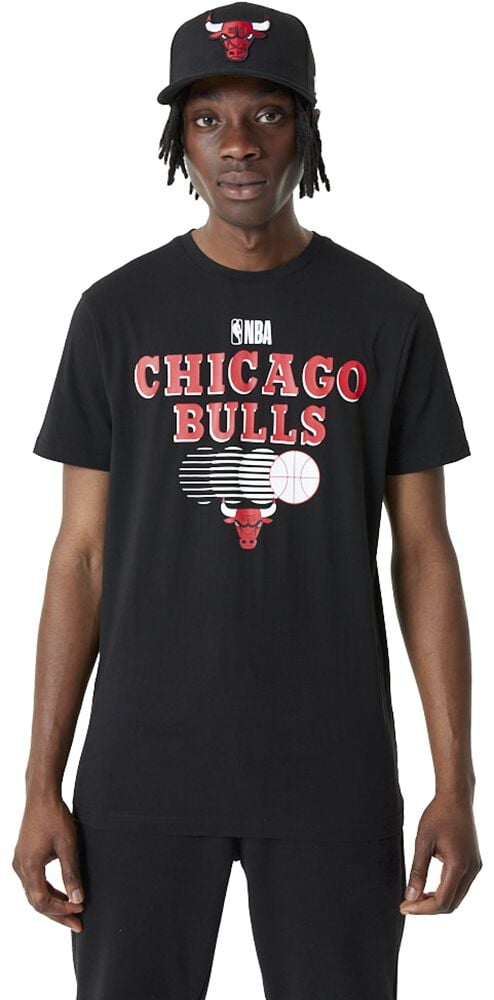 EMP "Chicago Bulls Graphic Tee" T-Shirt schwarz von New Era - NBA