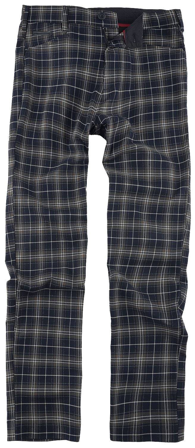 EMP "Chuck Skinny Trouser" Chino schwarz/grün von Chet Rock