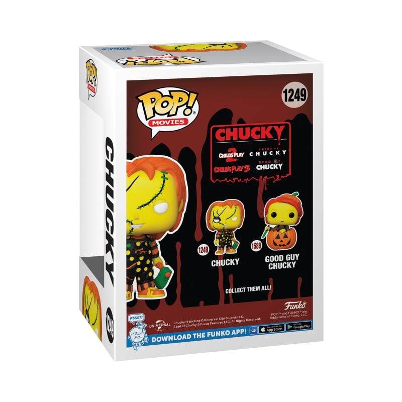 EMP "Chucky Vinyl Figur 1249" Funko Pop! Multicolor Von Chucky