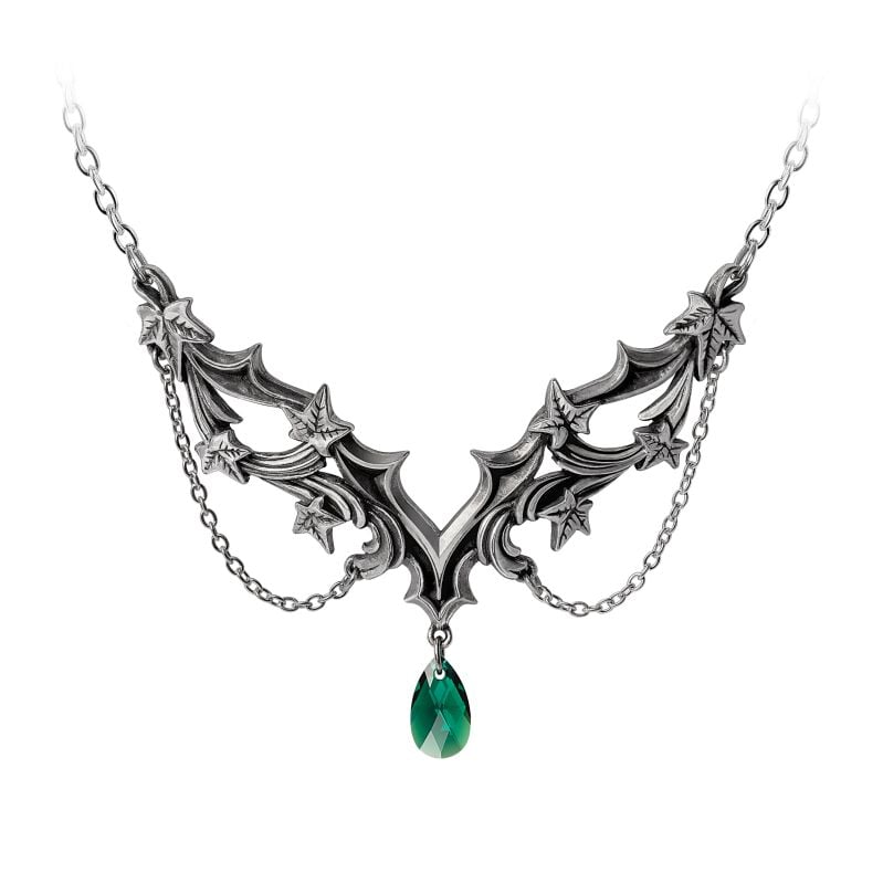 EMP "Churchyard" Halskette silberfarben von Alchemy Gothic