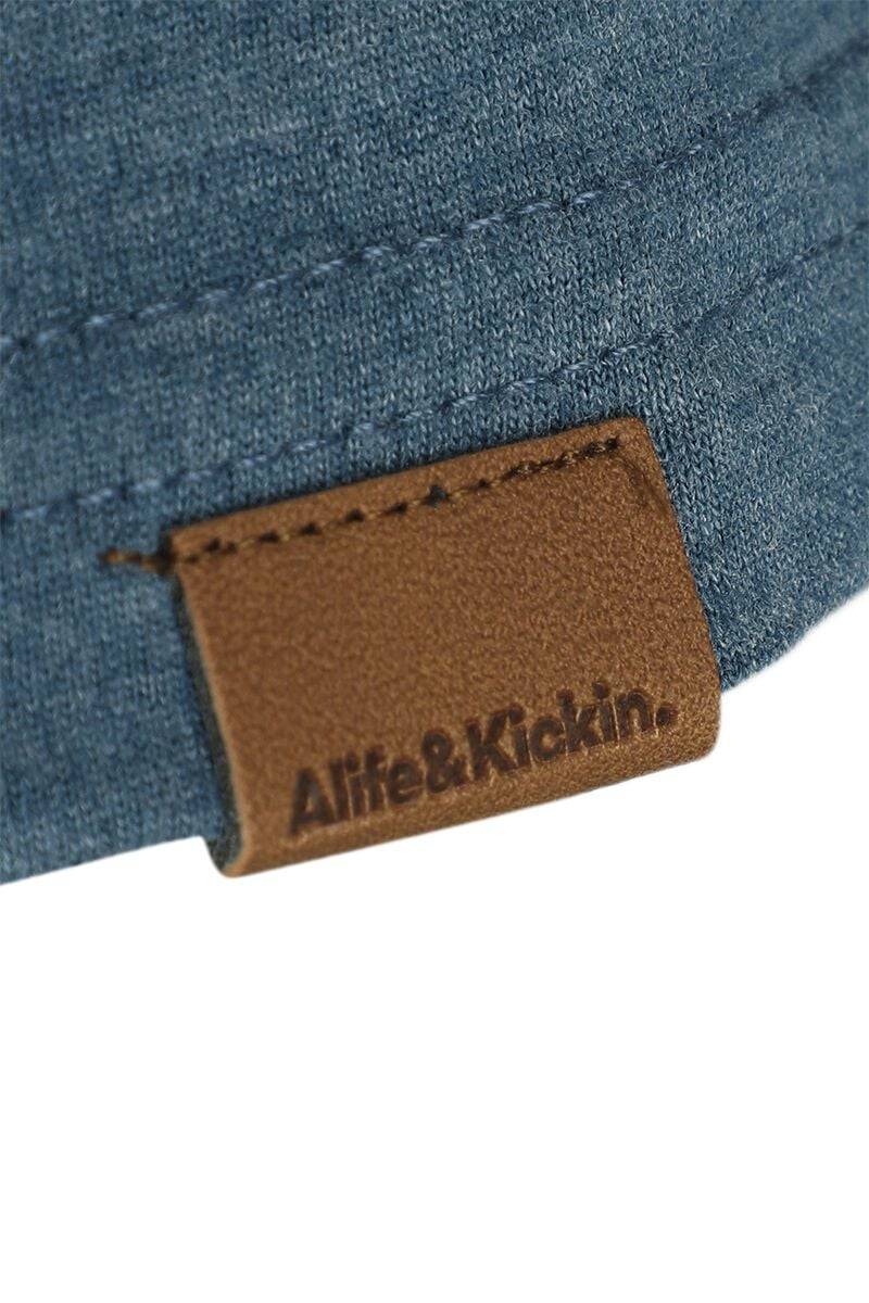 EMP "ClarinaAK Z Shirt Dress" Kurzes Kleid Blau Von Alife And Kickin