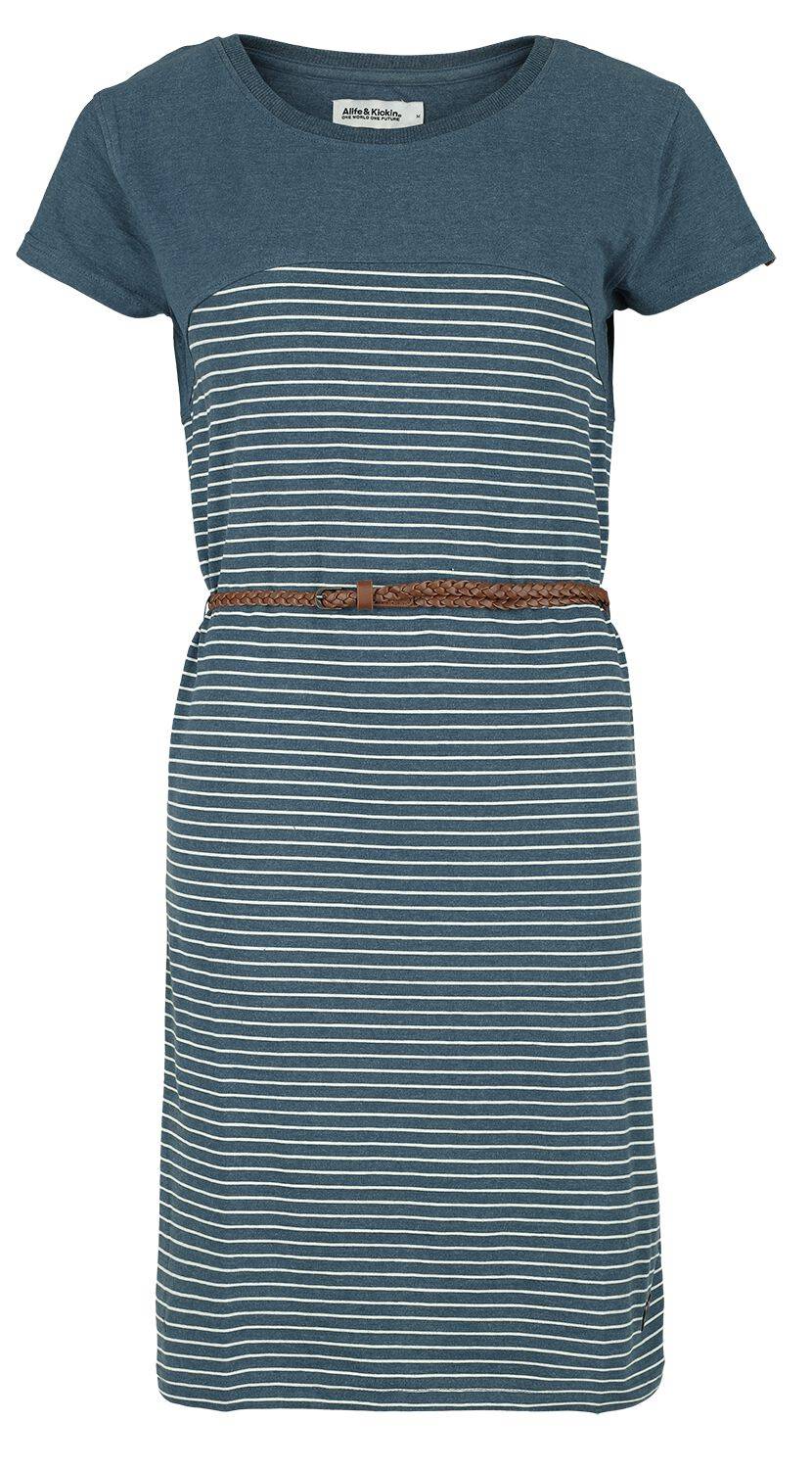 EMP "ClarinaAK Z Shirt Dress" Kurzes Kleid blau von Alife and Kickin
