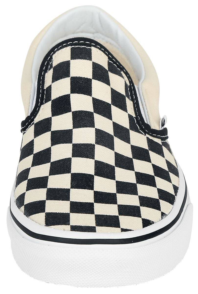 EMP "Classic Slip On Checkerboard" Sneaker Schwarz/altweiß Von Vans