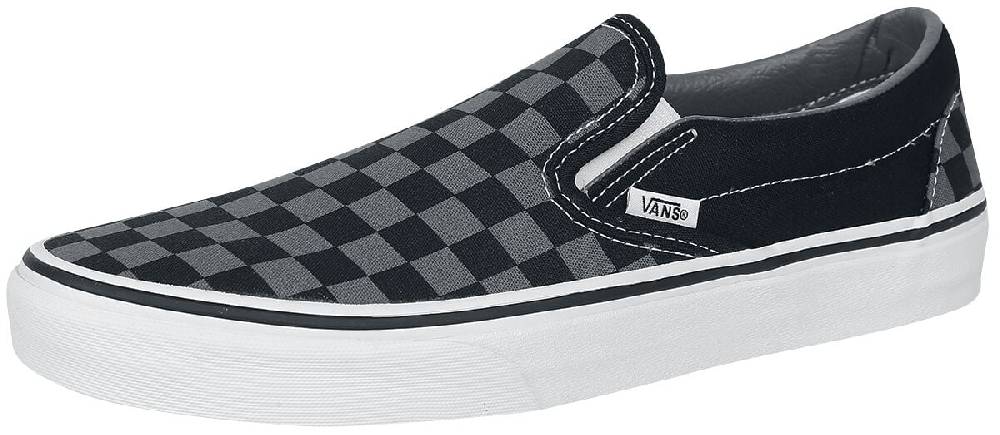 EMP "Classic Slip-On Checkerboard" Sneaker schwarz/grau von Vans